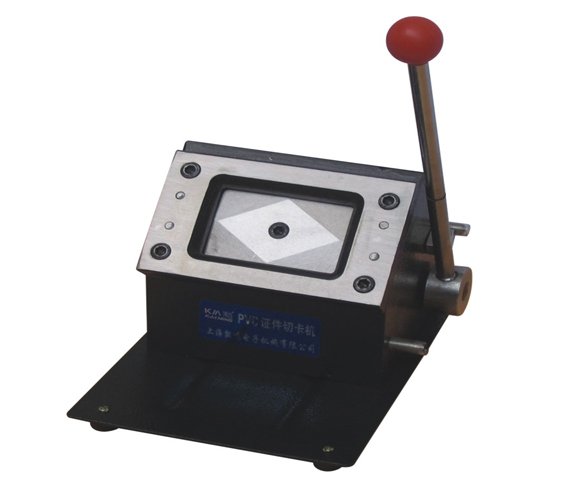 PVC card die cutter for CR-80 size - Click Image to Close
